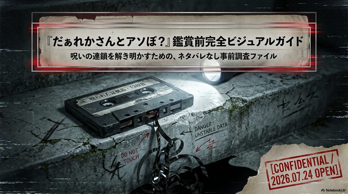 『だぁれかさんとアソぼ？』を見る前に知っておきたい7つのこと｜続編・前作とのつながりをネタバレなし解説