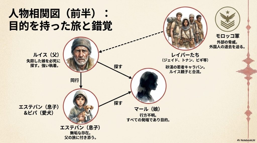 『シラート』相関図