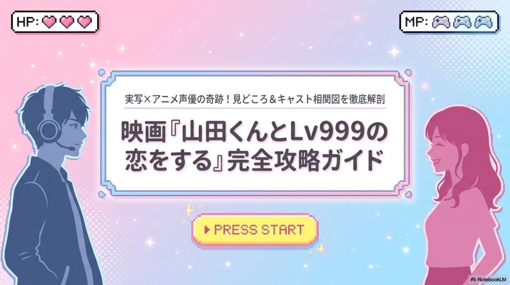 山田くんとLv999の恋をする映画のキャスト相関図｜瑛太やたくまも